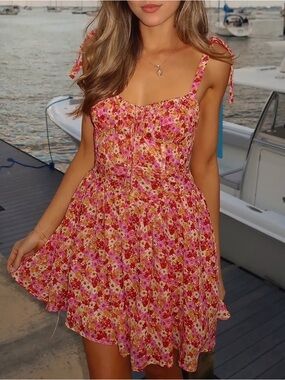 melty kisses bow mini dress Lena Bow Mini Dress – Rebecca Vallance